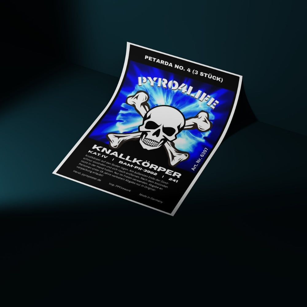 Danger Blasts (Originals Kollektion) Poster