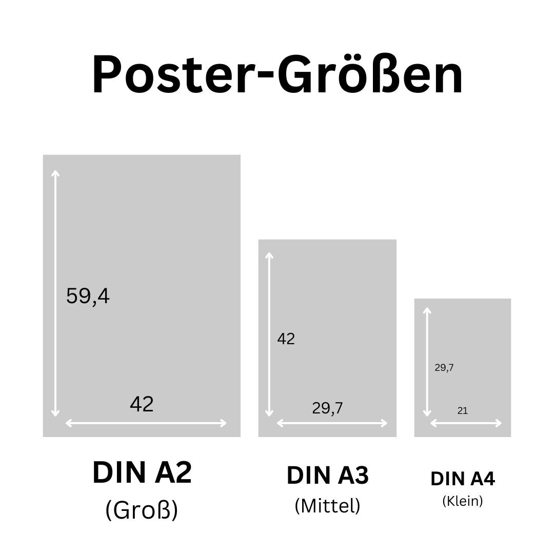 Feuerwerk Poster Größen ohne Rahmen