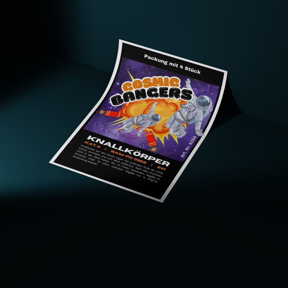 Cosmic Bangers (Originals Kollektion) Poster