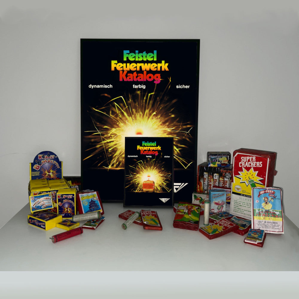 Feistel Katalog (1978) Raritäten Cover eingerahmtes Poster