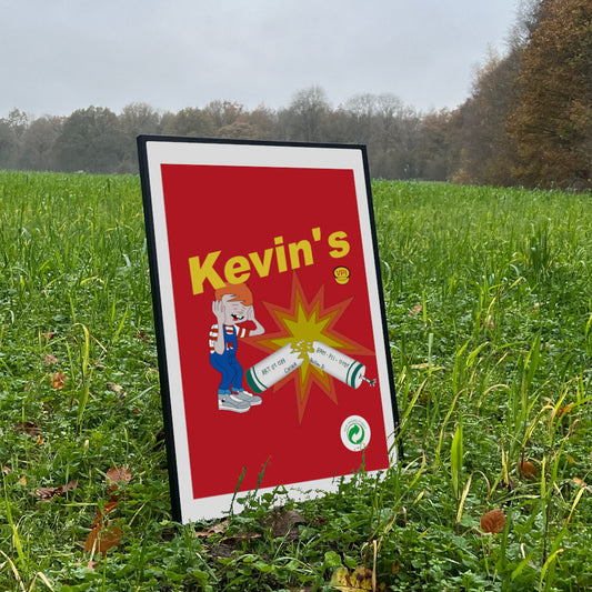 Nico Feuerwerk Kevin's Raritäten Label Poster (9564403269896)