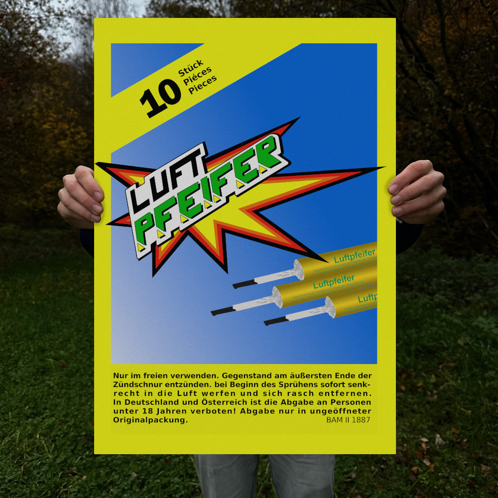 Weco Luftpfeifer Raritäten Label Poster (9552696869128)