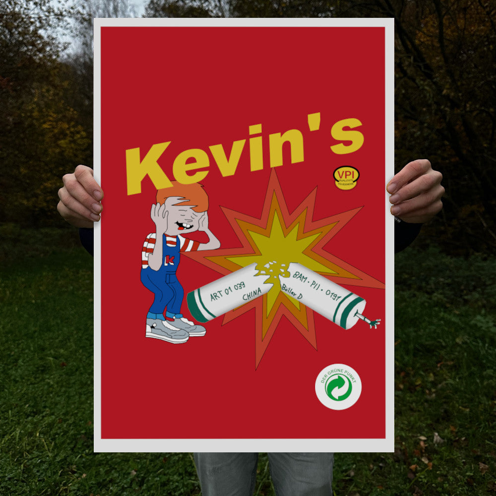 Nico Feuerwerk Kevin's Raritäten Label Poster (9564402123016)
