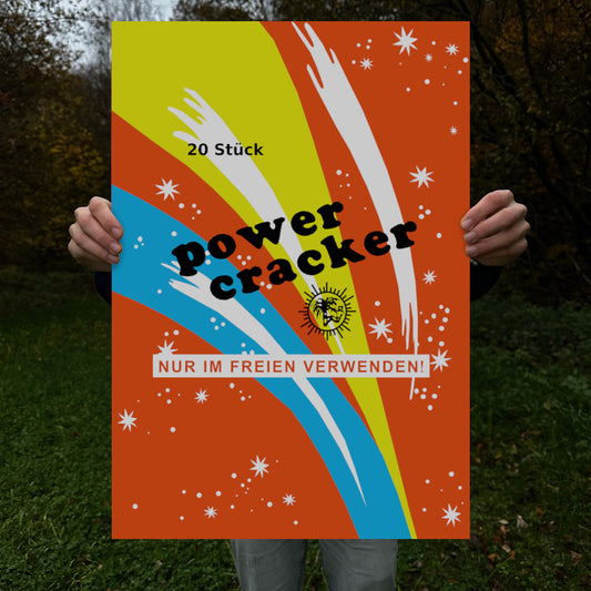 Silberhütte Powercracker Raritäten Label Poster (9564258894088)
